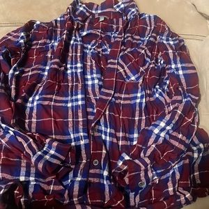 Charlotte Russe women’s flannel size medium